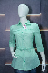 Short Sleeve Lining Shirt